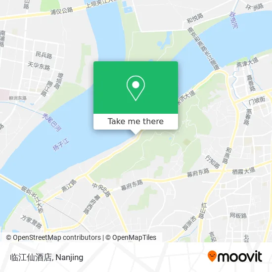 临江仙酒店 map