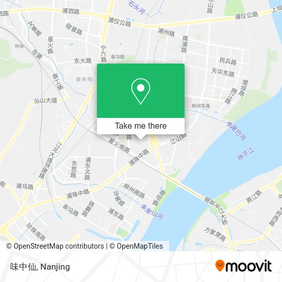 味中仙 map