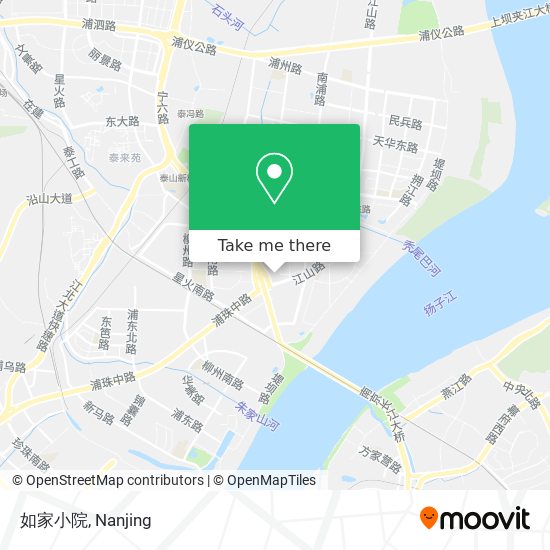 如家小院 map