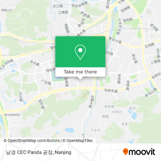 남경 CEC Panda 공장 map
