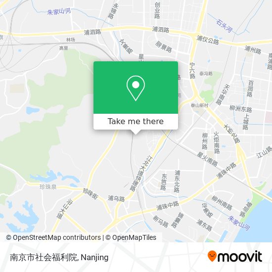 南京市社会福利院 map