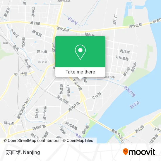 苏面馆 map