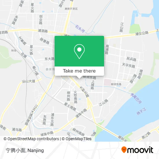 宁腾小面 map