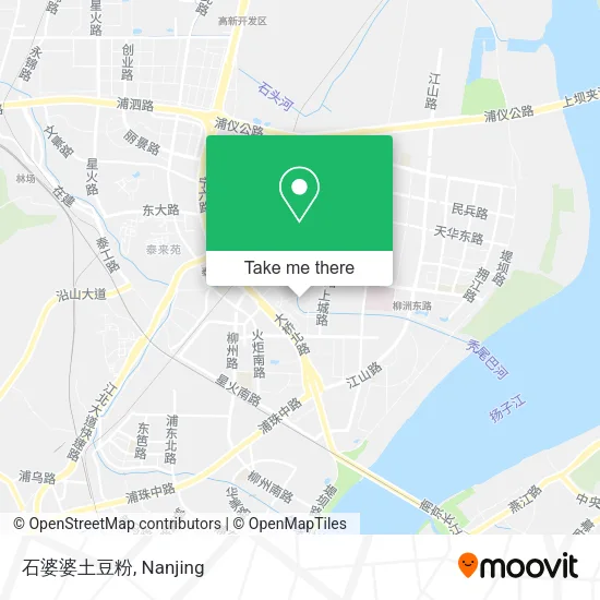 石婆婆土豆粉 map