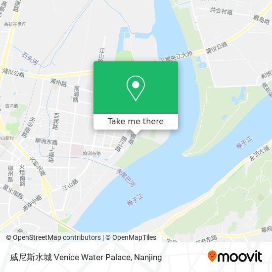 威尼斯水城 Venice Water Palace map