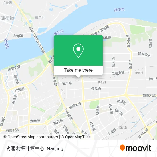 物理勘探计算中心 map