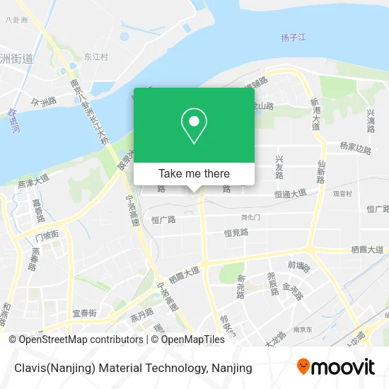 Clavis(Nanjing) Material Technology map