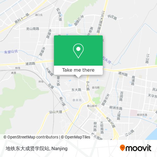 地铁东大成贤学院站 map