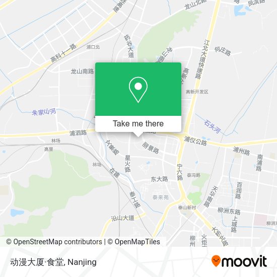 动漫大厦·食堂 map