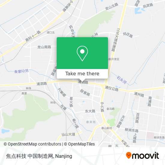 焦点科技 中国制造网 map