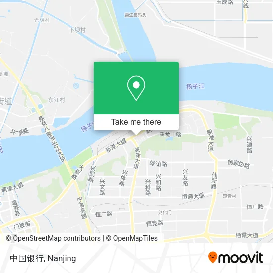 中国银行 map