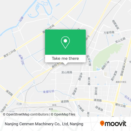 Nanjing Cenmen Machinery Co,. Ltd map