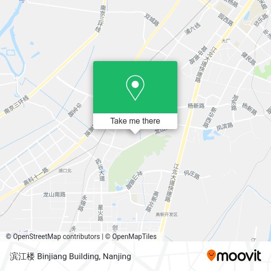 滨江楼 Binjiang Building map