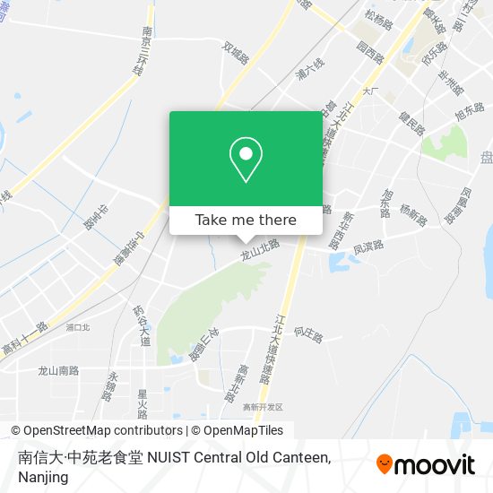 南信大·中苑老食堂 NUIST Central Old Canteen map