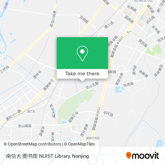 南信大·图书馆 NUIST Library map