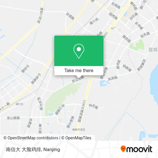 南信大 大脸鸡排 map