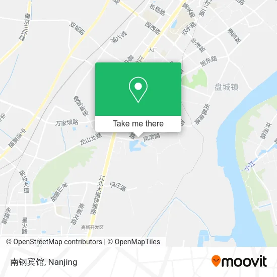 南钢宾馆 map