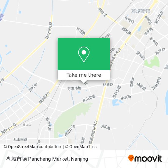 盘城市场 Pancheng Market map