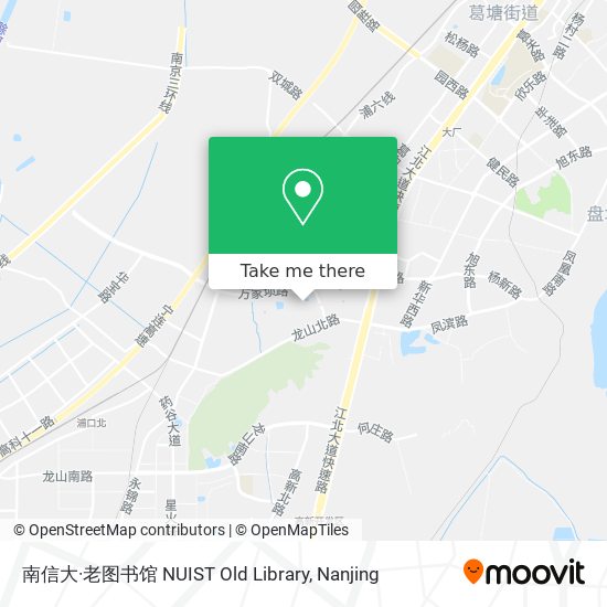 南信大·老图书馆 NUIST Old Library map