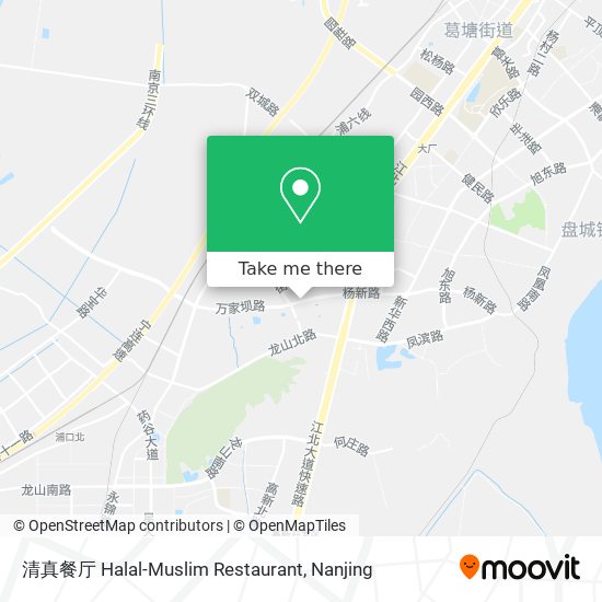 清真餐厅 Halal-Muslim Restaurant map