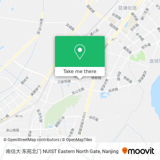 南信大·东苑北门 NUIST Eastern North Gate map