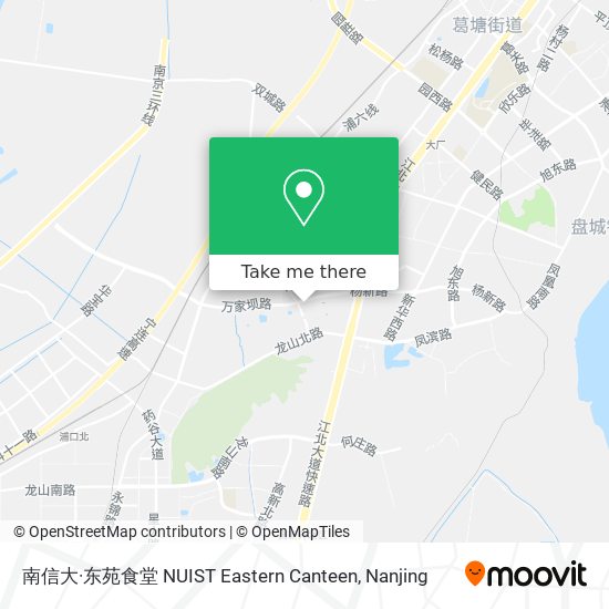 南信大·东苑食堂 NUIST Eastern Canteen map