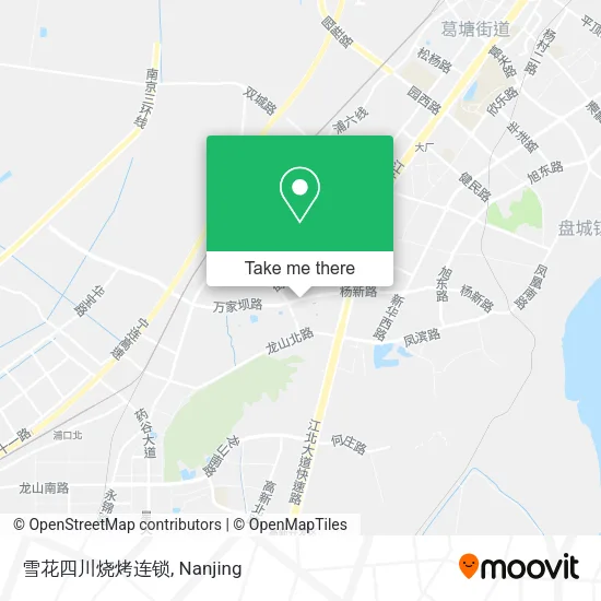 雪花四川烧烤连锁 map