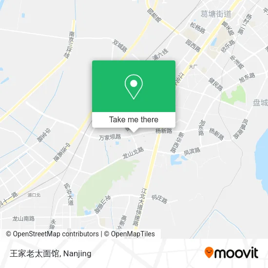 王家老太面馆 map