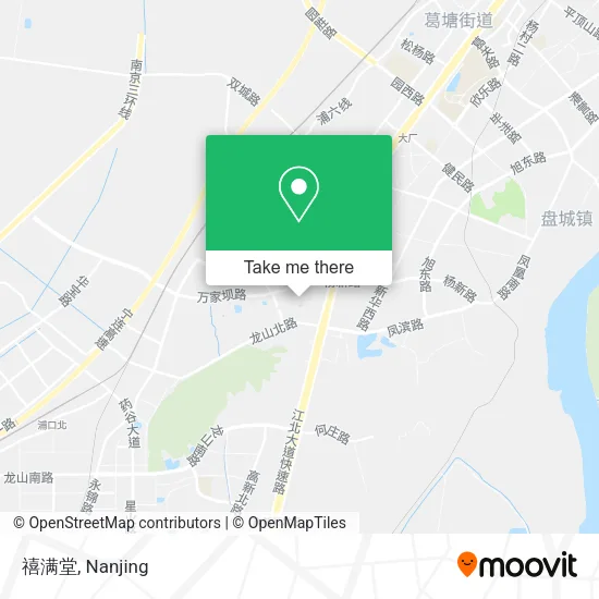 禧满堂 map