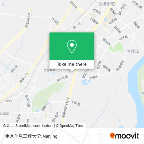 南京信息工程大学 map