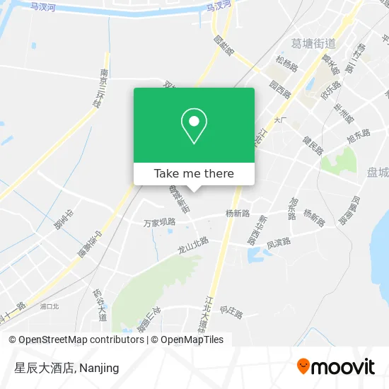 星辰大酒店 map