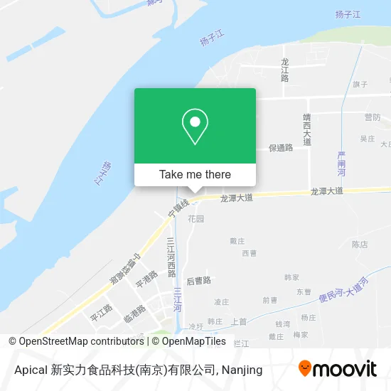 Apical 新实力食品科技(南京)有限公司 map