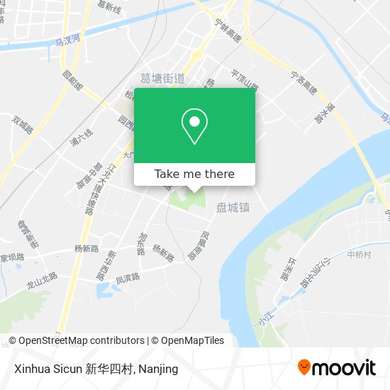 Xinhua Sicun 新华四村 map