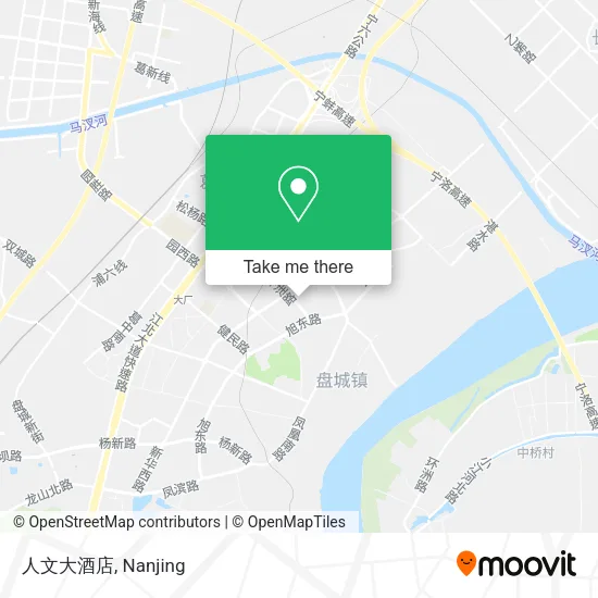 人文大酒店 map