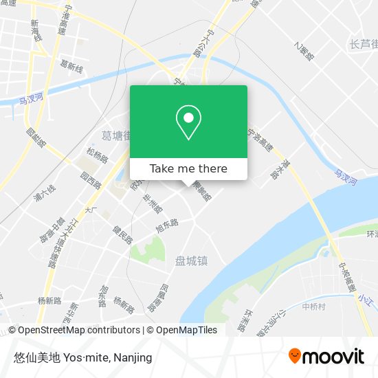 悠仙美地 Yos·mite map