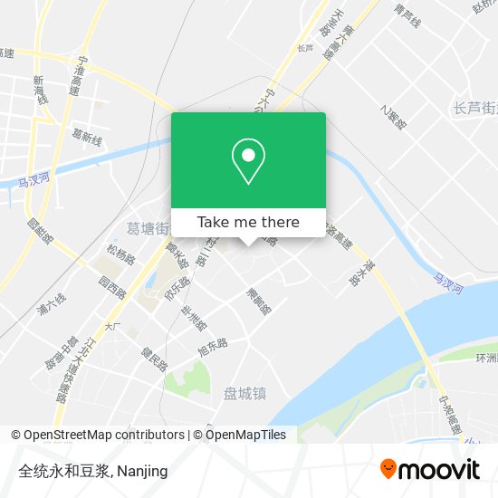 全统永和豆浆 map