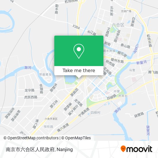 南京市六合区人民政府 map