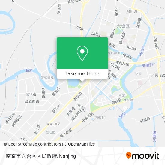 南京市六合区人民政府 map