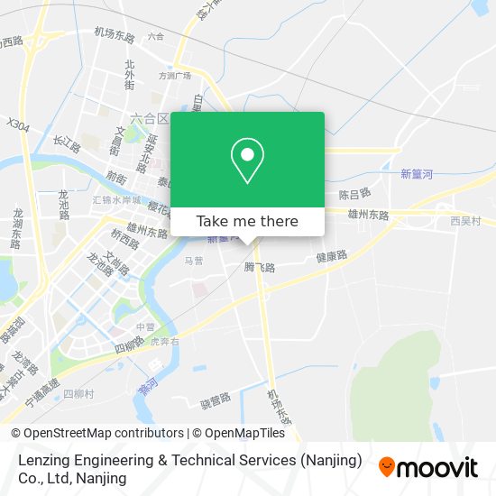 Lenzing Engineering & Technical Services (Nanjing) Co., Ltd map