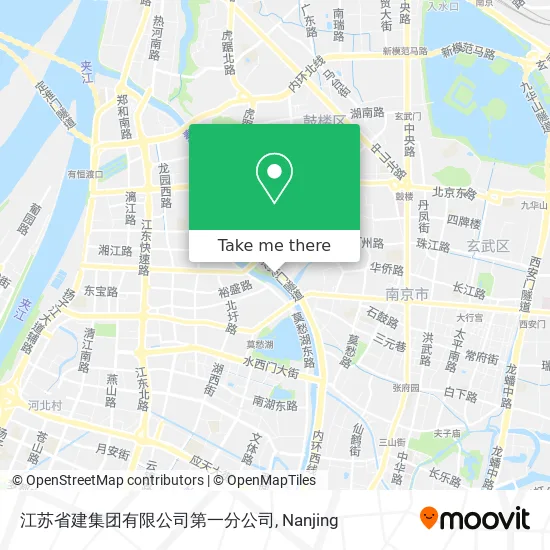 江苏省建集团有限公司第一分公司 map