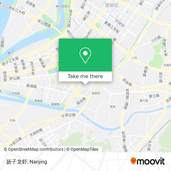 扬子龙虾 map