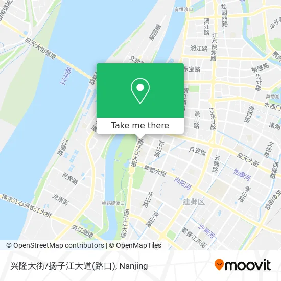 兴隆大街/扬子江大道(路口) map