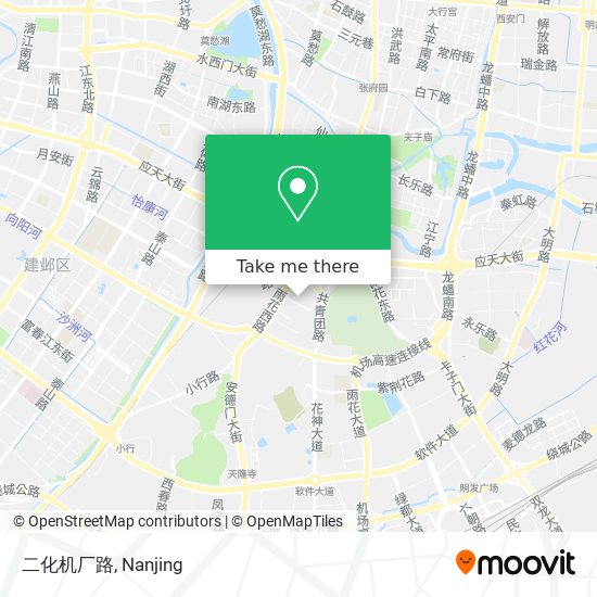 二化机厂路 map