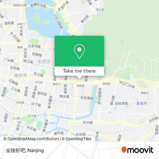 金陵虾吧 map