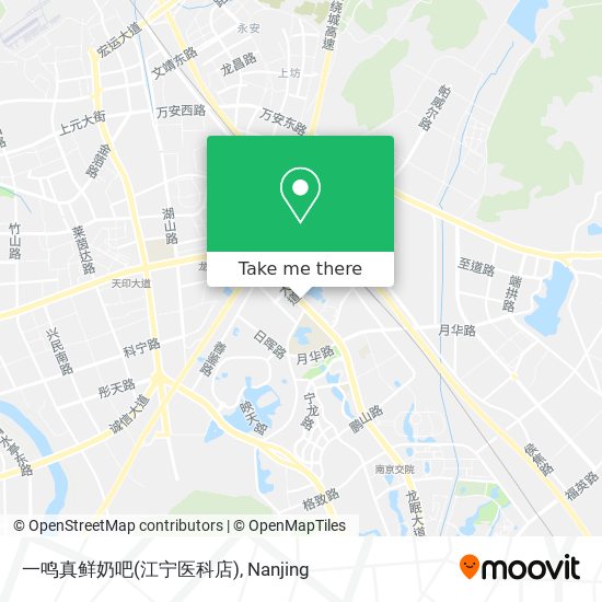 一鸣真鲜奶吧(江宁医科店) map