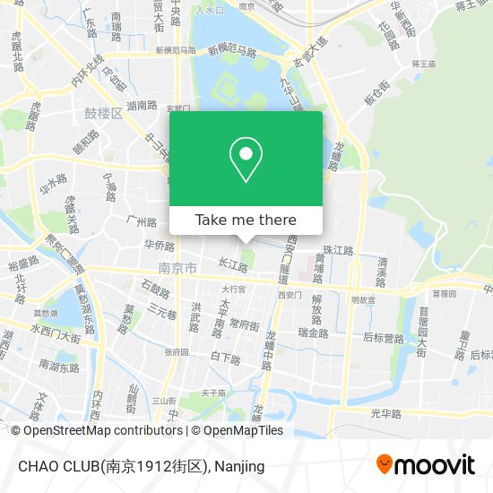 CHAO CLUB(南京1912街区) map