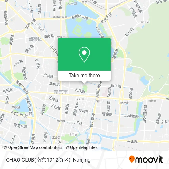 CHAO CLUB(南京1912街区) map