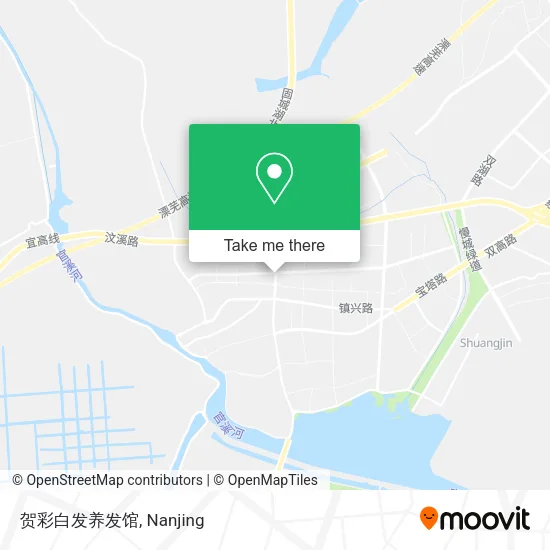 贺彩白发养发馆 map
