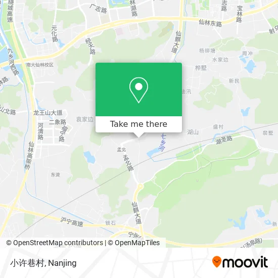 小许巷村 map