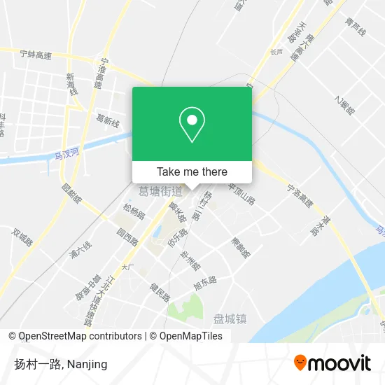 扬村一路 map